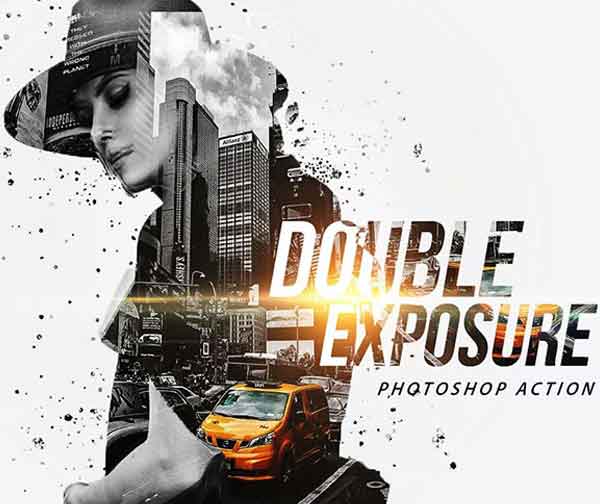 double exposure photoshop action download free